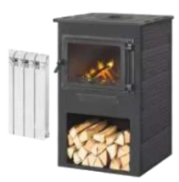 Отопительные печи с водяным контуром купить в Бресте недорого