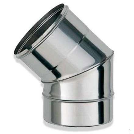 Колено (Отвод) 45 из нерж. ст. 304-1,0 мм в Бресте