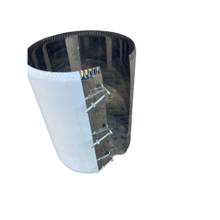 Хомут стяжной усиленный, нерж. ст. 430 в Бресте