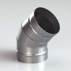 Колено (Отвод) 45 из нерж. ст. 430-0,8 мм купить в Бресте