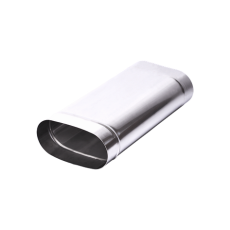 Труба овал. сечения (вставка) L-250 мм из нерж. ст. 304-1,0 мм купить в Бресте