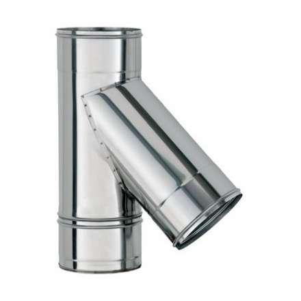 Тройник 45 из нерж. ст. 304-1,0 мм в Бресте