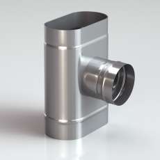 Тройник овальный 90 304 нерж в Бресте