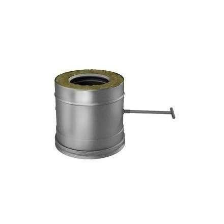 Сэндвич-Шибер поворотный AISI 430/0,8 мм, изол. 50 мм купить в Бресте