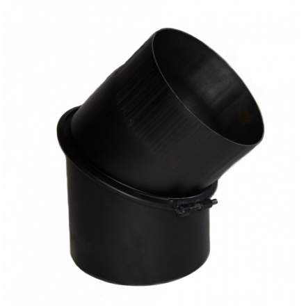 Дымоходное колено (отвод) KAISER PIPES (2мм) сегментное, поворотное 45° купить в Бресте