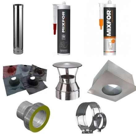 Комплект для печей диаметр 180 мм купить в Бресте