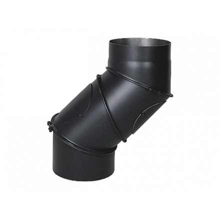 Колено поворотное Darco 4 секции 2 мм черное купить в Бресте