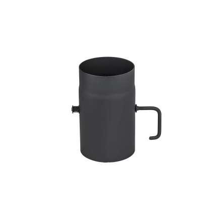 Труба с шибером 250 мм КПД ЧЕРНЫЙ в Бресте