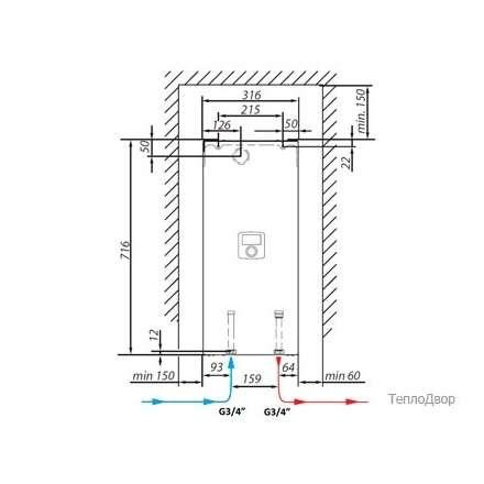 Электрический котел Viessmann Vitotron 100 VMN3-08 погодоз автоматика в Бресте