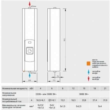 Котел электрический Kospel EKCO A-18 в Бресте