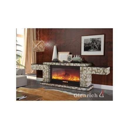 Электрокамин Glenrich Fobos Brass в Бресте