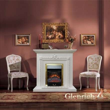 Электрокамин Glenrich Majestic Brass в Бресте