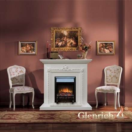 Электрокамин Glenrich Fobos Black в Бресте