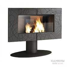 Купить Печь-камин Invicta Symphonia в интерьере чугунная в Бресте в Бресте