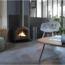 Купить Печь-камин Invicta Stimo в интерьере чугунная в Бресте в Бресте