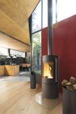 Купить Печь-камин Invicta Altara Plus в интерьере чугунная в Бресте в Бресте