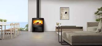 Купить Печь-камин Invicta Calcias в интерьере чугунная в Бресте в Бресте