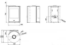 Печь-камин DEVILLE EGUZKI MURAL Амазонка бай фото в Бресте