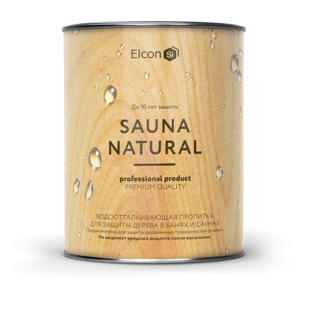 Пропитка для бани и сауны Elcon (Элкон) Sauna Natural 2 л купить в Бресте