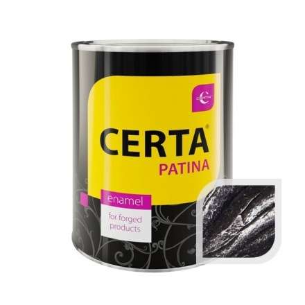 Термостойкая краска CERTA Патина Серебро 0,8 кг в Бресте