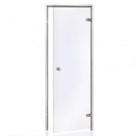 Дверь для бани стеклянная Harvia 7/19 коробка алюминий, стекло прозрачное в Бресте