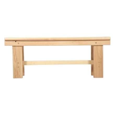 Лавочка разборная 100х33х43 см для бани и сауны (липа) 03600 в Бресте