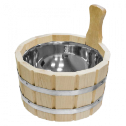 Ушат шайка 3л с нержавеющей вставкой (ЛТ-10) купить в Бресте