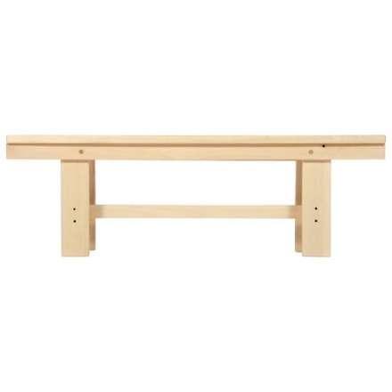 Лавочка разборная 120х33х43 см для бани и сауны (липа) 34002 в Бресте