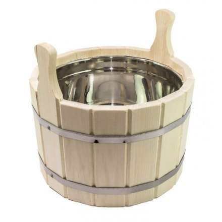 Шайка 10л с нержавеющей вкладкой (ЛТ-9) купить в Бресте