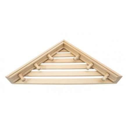 Полка угловая с вешалкой 6 рожков М-47 в Бресте