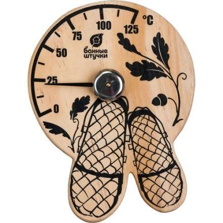 Термометр Лапти для бани и сауны 18040 в Бресте