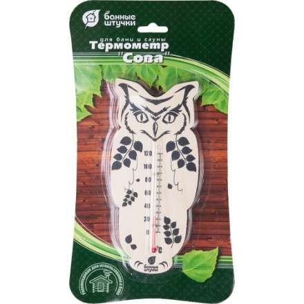 Термометр Сова для бани и сауны 18051 в Бресте