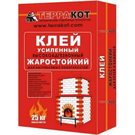 Клей усиленный Терракот жаростойкий (25 кг) в Бресте