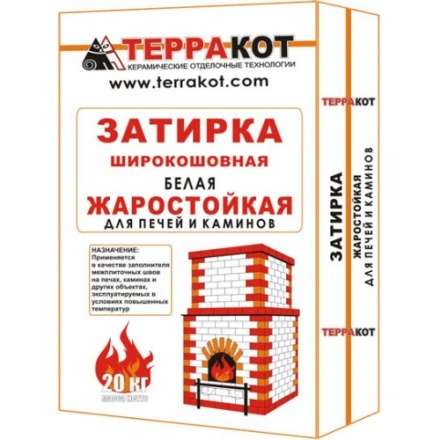 Затирка жаростойкая 5кг купить в Бресте