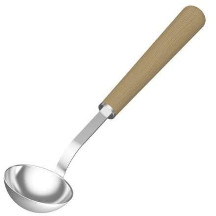 Черпак SAWO 442-MD (из нержавейки с деревянной ручкой) купить в Бресте