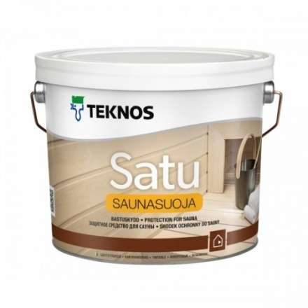 Пропитка для бани TEKNOS SATU SAUNASUOJA 2,7 л купить в Бресте