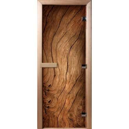 Дверь для сауны Doorwood с фотопечатью A052 1900x700 в Бресте