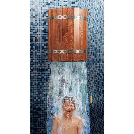 Обливное устройство Ливень (красное дерево) 50л в Бресте