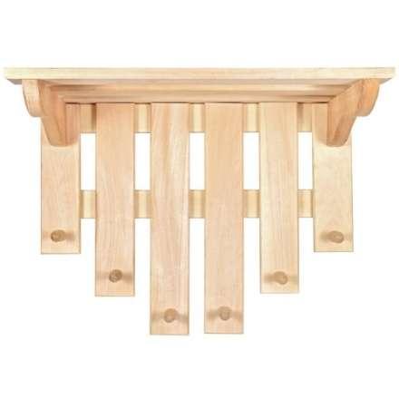 Полка с вешалкой 6 рожков 03580 в Бресте