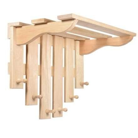 Полка с вешалкой 6 рожков 03580 в Бресте