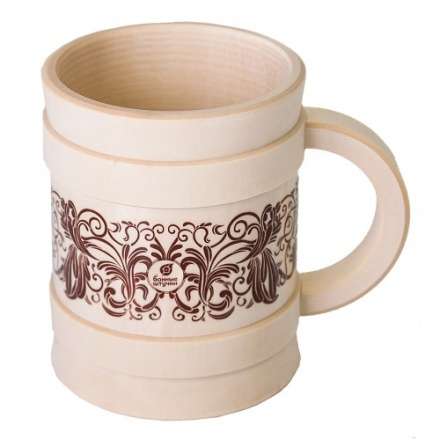 Кружка точёная Бочонок 0.5л 32240 в Бресте