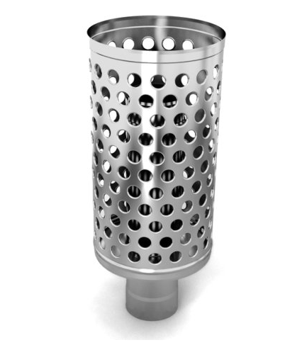 Каменка натрубная ДИЗЕЛЬ, ф115, 1/0,5мм, нерж/нерж купить в Бресте