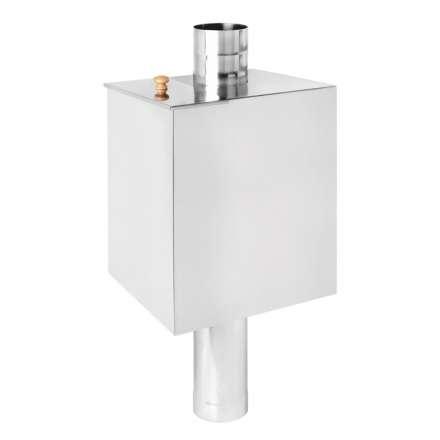 Бак Везувий нерж. 80 л на трубе d120 (прямоуг.) в Бресте