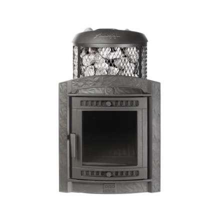 Печь банная ProMetall Атмосфера L комбинированная сетка-ламель Окаменевшее дерево в Бресте