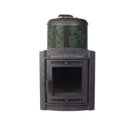 Печь банная ProMetall Атмосфера L+ в ламелях Верде Гватемала наборный рисунок в Бресте
