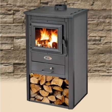 Печь-камин Blist Oganj N чугунная дверца серая купить в Бресте