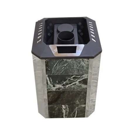 Печь банная Пегас 16 со стеклом в камне змеевик в Бресте