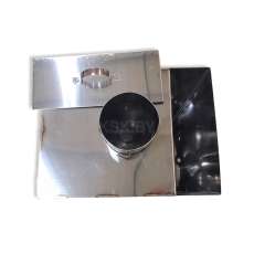 Бак самоварный Прямоугольный d115 мм, 80л; AISI430- 1,0мм в Бресте