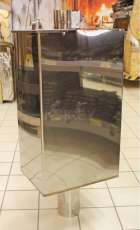 Бак самоварный Прямоугольный d115 мм, 80л; AISI430- 1,0мм в Бресте