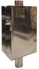 Бак самоварный Прямоугольный d115 мм, 80л; AISI430- 1,0мм купить в Бресте